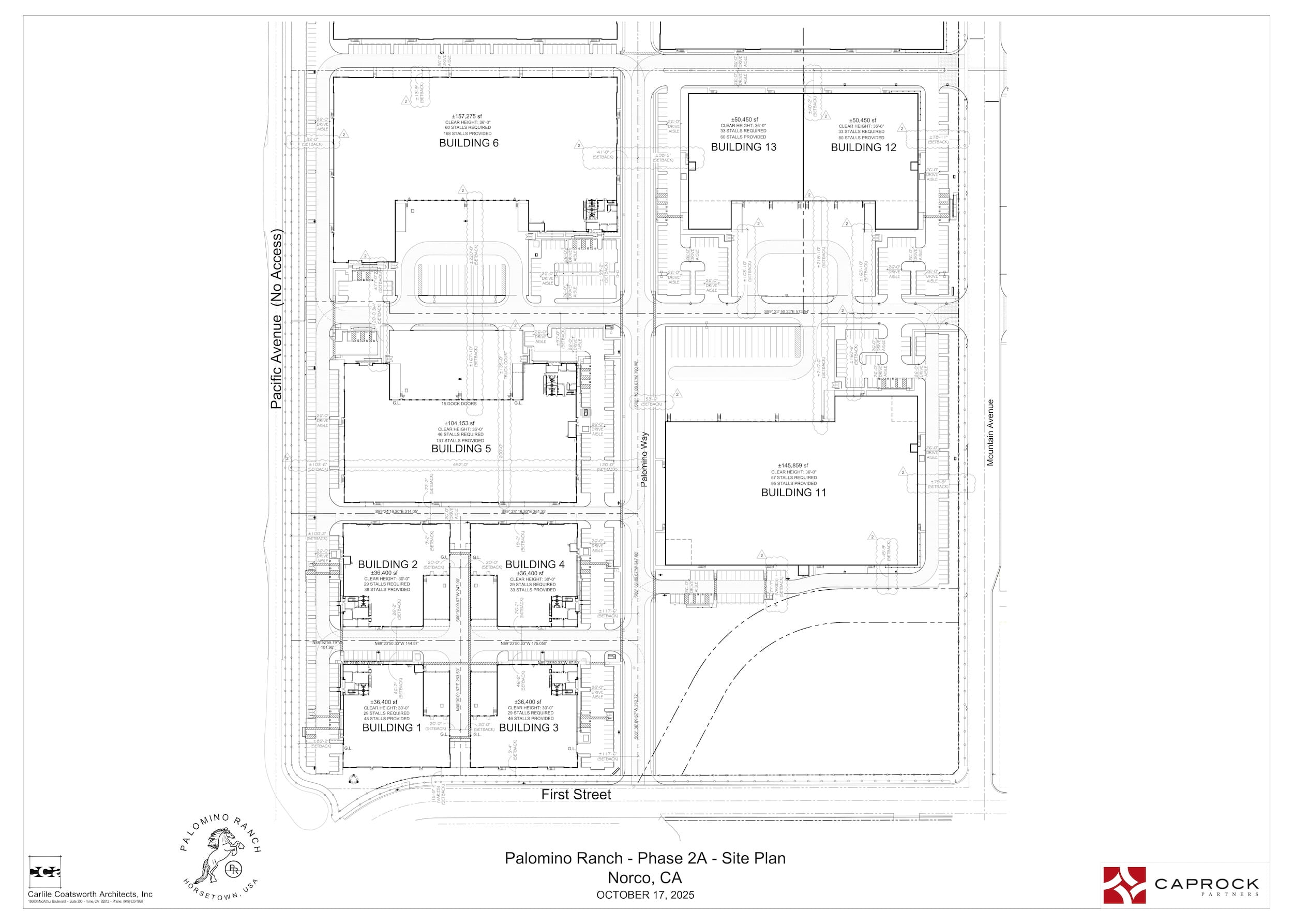 Caprock - Palomino - Site Plan - Revision 2A - Scheme C